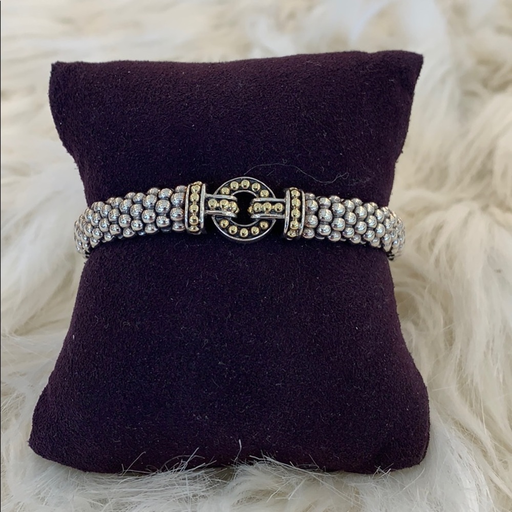 Lagos caviar bracelet